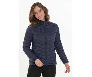 Outdoorjacke WHISTLER "Kate", Damen, Gr. 38, blau (dunkelblau, blau), 100% Nylon, unifarben, normal, hoch geschlossener Ausschnitt, Jacken Outdoorjacke, in tollem Stepp-Design (70346508-38) dunkelblau