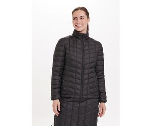 Outdoorjacke WHISTLER "Kate", Damen, Gr. 38, schwarz, Kunstfaser, unifarben, normal, hoch geschlossener Ausschnitt, Jacken Outdoorjacke, in tollem Stepp-Design (42771336-38) schwarz