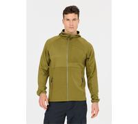 Outdoorjacke WHISTLER "Langley", Herren, Gr. M, grün, gelb, 76% Polyester, 17% Viskose, 7% Elasthan, unifarben, normal, ohne Ausschnitt, Jacken Outdoorjacke, aus atmungsaktivem Material (85601465-M) g