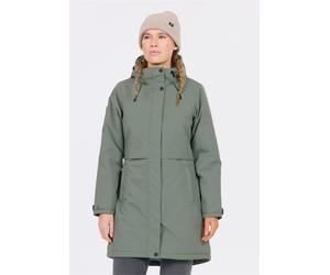 Outdoorjacke WHISTLER "Mullie V2", Damen, Gr. 42, tannengrün, 100% Polyester, unifarben, normal, ohne Ausschnitt, Jacken Outdoorjacke, mit wasserdichter Membran (84695446-42) tannengrün
