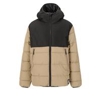 Outdoorjacke WHISTLER "Sareto", Kinder, Gr. 164, beige, schwarz, 100% Polyester, mehrfarbig, normal, ohne Ausschnitt, Jacken Outdoorjacke, mit wasserabweisender Membran und warmem Polster (34516665-16
