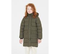 Outdoorjacke ZIGZAG "Luisa", Jungen, Gr. 152, grün (dunkelgrün), 100% Polyester, unifarben, normal, ohne Ausschnitt, Jacken Outdoorjacke, mit 8000 mm Wassersäule und langem Schnitt (92749934-152) dunk