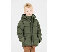 Outdoorjacke ZIGZAG "Lusano", Jungen, Gr. 116, grün (dunkelgrün), 100% Polyester, unifarben, normal, ohne Ausschnitt, Jacken Outdoorjacke, mit reflektierenden Elementen (94046320-116) dunkelgrün