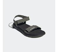 Outdoorsandale ADIDAS TERREX "HYDROTERRA LIGHT SANDALE", Damen, Gr. 38, weiß (core schwarz, olive strata, ftwr weiß), Textil, Schuhe Outdoorsandale (73340641-38) core schwarz, olive strata, ftwr weiß