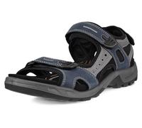 Outdoorsandale ECCO "Offroad", Damen, Gr. 48, blau (marine grau), Nubukleder, Schuhe Outdoorsandale, Sommerschuh, Klettschuh, Outdoorschuh, in Trekking-Optik (66627768-48) marine grau