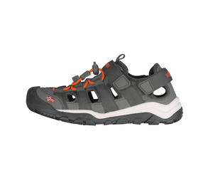 Outdoorsandale TROLLKIDS "KIDS KRISTIANSAND SANDAL XT", Kinder, Gr. 34, anthrazit, orange, Synthetik, Schuhe Outdoorsandale (10981760-34) anthrazit, orange