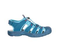 Outdoorsandale TROLLKIDS "KIDS KVALVIKA SANDAL", Kinder, Gr. 28, bunt (dolphin blau, spicy rot), Synthetik, mehrfarbig, Schuhe Outdoorsandale (60528265-28) dolphin blau, spicy rot