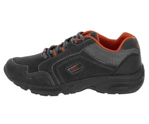 Outdoorschuh BRÜTTING "Nordic Walking Schuh Circle", Damen, Gr. 46, schwarz, Veloursleder, Schuhe Damenschuh Jagdschuh Walkingschuh Wanderschuh Outdoorschuh Herrenschuh Schnürschuh (041559-46) schwarz