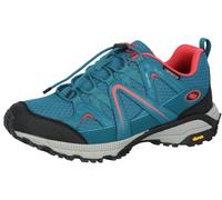 Brütting Damen Largo Walkingschuhe, Petrol/rot, 46 EU