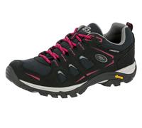 Brütting Mount FRAKES Low Damen Trekking- & Wanderhalbschuhe, Schwarz/Pink, 42 EU