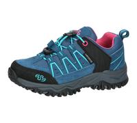 Outdoorschuh BRÜTTING "Outdoorschuh Mount Pinos Kids Low", Mädchen, Gr. 41, blau, Veloursleder, Schuhe Outdoorschuh (86492325-41)