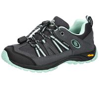 Brütting Ohio Low Trekking-& Wanderhalbschuhe, anthrazit/mintgrün, 29 EU