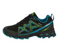 Brütting Herren Power Trekking-& Wanderhalbschuhe, Schwarz Petrol Grün, 43 EU