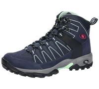 Outdoorschuh BRÜTTING "Outdoorstiefel Mount Pinos High", Damen, Gr. 41, blau, Leder, Schuhe Outdoorschuh (51622123-41) blau