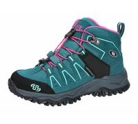 Brütting Jungen Unisex Kinder Mount Pinos High Kids Trekkingsstiefel, Petrol/Pink/Türkis, 27 EU