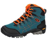 Brütting Mount Shasta Kids Hi Trekking-& Wanderstiefel, Petrol/schwarz/orange, 38 EU