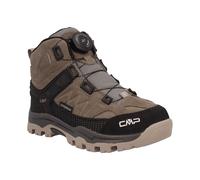 Outdoorschuh CMP "KIDS KIRUNA MID FITGO FLEECE WP TREKKING SHOES", Jungen, Gr. 35, deserto, sabbia, Leder, Schuhe Outdoorschuh, Winterstiefel, Winterschuhe, gefüttert,wasserdicht (62410912-35)