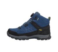 CMP Kids Kiruna Mid Fitgo WP Trekking Shoes blue ink-yellow (10MF) 39