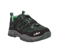 Outdoorschuh CMP "KIDS RIGEL LOW WP TREKKING SHOES", Jungen, Gr. 31, grün (trek grün), Leder, Schuhe Outdoorschuh, wasserdicht (32092064-31)