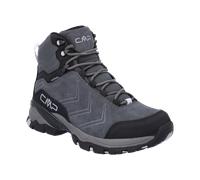Outdoorschuh CMP "MELNICK MID WMN TREKKING SHOES WP", Damen, Gr. 36, grau (titanio, lila), Leder, Textil, Schuhe Outdoorschuh, wasserdicht (46727519-36) titanio, lila