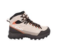 Outdoorschuh CMP "MYZAR MID WMN TREKKING SHOES WP", Damen, Gr. 42, beige (sabbia, flame), Leder, Schuhe Outdoorschuh, mit profiliertem Laufsohlenprofil, mit Gummilaufsohle, mit Schnürung (70336121-42)