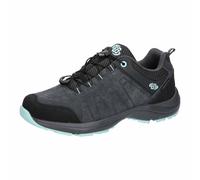 Outdoorschuh Damen Schnellschnürsystem wasserdicht schwarz Brütting Mount Harvard Low - Schwarz / 44