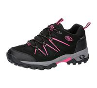 Outdoorschuh Damen Schnürung wasserdicht schwarz Brütting Mount Hunter Low - Schwarz / 37