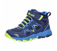 Outdoorschuh Jungen Klettverschluss wasserdicht blau LICO Allen High VS - Blau / 40