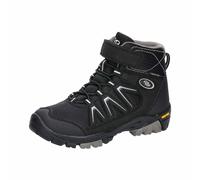 Outdoorschuh Jungen Klettverschluss wasserdicht schwarz Brütting Mount Moran - Schwarz / 36