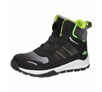 Lico Winterstiefel Akima – wasserdicht, Schnellschnürsystem – Kinder Schwarz/Grau/Lemon Größe 32