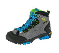 Outdoorschuh Jungen Schnürung wasserdicht grau Brütting Mount Bona High KidsGrau / 36