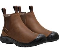 Outdoorschuh KEEN "ANCHORAGE BOOT IV WP", Herren, Gr. 44, schwarz (schwarz earth, schwarz), Leder, Schuhe Outdoorschuh, wasserdicht (97092241-44) schwarz earth, schwarz