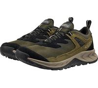 Outdoorschuh KEEN "HIGHTRAIL WP", Herren, Gr. 43, forest night, schwarz olive, Leder, Synthetik, Schuhe Outdoorschuh, wasserdicht (30921500-43) forest night, schwarz olive