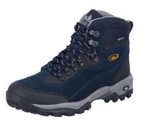 Outdoorschuh LICO "Trekkingstiefel Milan", Herren, Gr. 44, blau, Veloursleder, Schuhe Outdoorschuh (87223703-44) blau