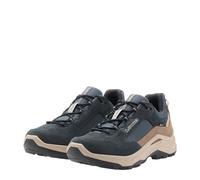 Outdoorschuh LOWA "VENTIERRA GORE-TEX LO", Herren, Gr. 45, blau (navy, dune), Textil, Veloursleder, Schuhe Outdoorschuh, wasserdicht, winddicht,atmungsaktiv dank GORE-TEX Membrane (83169925-45) navy,