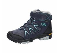 Outdoorschuh Mädchen Klettverschluss wasserdicht blau Brütting Mount Moran - Blau / 34