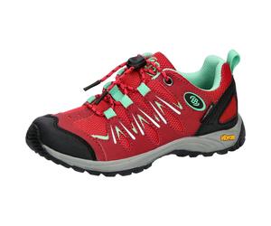 Outdoorschuh Mädchen Schnellschnürsystem wasserdicht rosa Brütting Expedition Kids - Rosa / 38