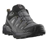 Outdoorschuh SALOMON "X ULTRA 360 LEATHER GORE-TEX", Herren, Gr. 42, grau (sharkskin), Nubukleder, Synthetik, Schuhe Outdoorschuh, wasserdicht (18395511-42) sharkskin