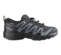 Salomon - Wasserfeste Wanderschuhe - XA Pro V8 WP J Black / Turbulence / Quarry - Kindergröße 33 - schwarz schwarz 33