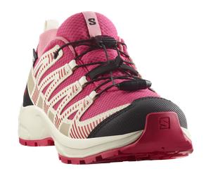 Outdoorschuh SALOMON "XA PRO V8 WP J", Kinder, Gr. 35, rouge rot, vanilla ice, flamingo pink, Synthetik, Textil, Schuhe Outdoorschuh, wasserdicht (86979120-35) rouge rot, vanilla ice, flamingo pink