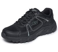 Sneaker SKECHERS "Skechers Sneaker Lederimitat", Herren, Gr. 45, schwarz, Lederimitat, Schuhe Sneaker (59943222-45) schwarz