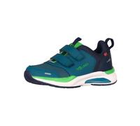 Outdoorschuh TROLLKIDS "KIDS FLEKKEFJORD HIKER", Kinder, Gr. 36, schwarz marine, mystic blau, fresh grün, Synthetik, Textil, Schuhe Outdoorschuh, wasserdicht (65424563-36) schwarz marine, mystic blau,