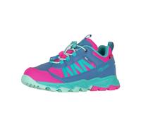 Outdoorschuh TROLLKIDS "Kids Tronfjell Hiker Low", Kinder, Gr. 37, bunt (light magenta, cornflower, aquamarine, morning dew), Synthetik, Schuhe Outdoorschuh, wasserdicht (67654246-37) light magenta, c