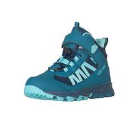 Outdoorschuh TROLLKIDS "Kids Tronfjell Hiker Mid", Kinder, Gr. 31, schwarz marine, madeira blau, arctic blau, Synthetik, Textil, Schuhe Outdoorschuh, wasserdicht (56219216-31) schwarz marine, madeira