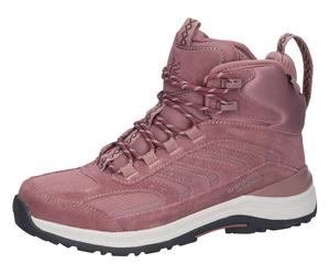 Outdoorschuh WALDLÄUFER "H-Debby", Damen, Gr. 6,5 (40), rose, Textil, Veloursleder, Schuhe Outdoorschuh, Winterboots, Schnürboots mit Waterproof-Ausstattung, in Weite H (66719858-6,5) rose