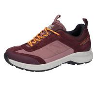 Outdoorschuh WALDLÄUFER "H-Freya", Damen, Gr. 6,5 (40), weinrot, rosa, Textil, Veloursleder, Schuhe Outdoorschuh, Schnürschuh mit Waterproof, in Komfortweite H = sehr weit (33853542-6,5) weinrot, rosa