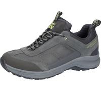 Outdoorschuh WALDLÄUFER "H-Freya", Damen, Gr. 8 (42), grau (grau, limette), Textil, Veloursleder, Schuhe Outdoorschuh, Schnürschuh mit Waterproof, in Komfortweite H = sehr weit (67410607-8) grau, lime