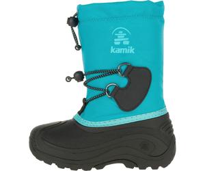 Outdoorwinterstiefel KAMIK "SOUTHPOLE 4", Kinder, Gr. 26, blau (türkis), Synthetik, Textil, Schuhe Outdoorwinterstiefel, Winterboots, Winterstiefel, Snowboots, Winterschuhe, wasserdicht (39335806-26)