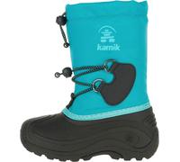 Outdoorwinterstiefel KAMIK "SOUTHPOLE 4", Kinder, Gr. 27, blau (türkis), Synthetik, Textil, Schuhe Outdoorwinterstiefel, Winterboots, Winterstiefel, Snowboots, Winterschuhe, wasserdicht (39335806-27) 