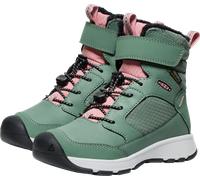 KEEN Skua Winter Waterproof Schneestiefel, Dark Forest/Rose Elegance, 32 EU